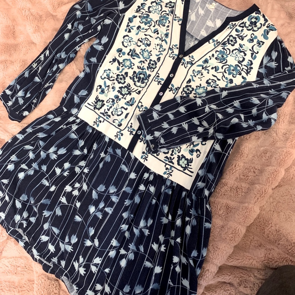 Anthropologie Embroidered dress by Tiny.